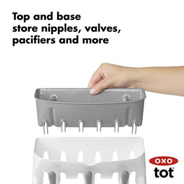 OXO Space Saving Drying Rack for Baby Bottles and Parts