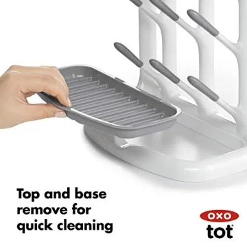 OXO Space Saving Drying Rack for Baby Bottles and Parts
