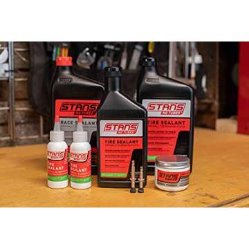 Stan’s NoTubes Race Sealant, Tire Sealant for Bike Tire Repair, 32 Fluid Ounces