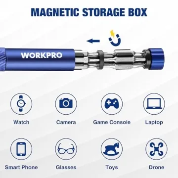 WORKPRO 24-in-1 Mini Screwdriver Set for Electronics Repair