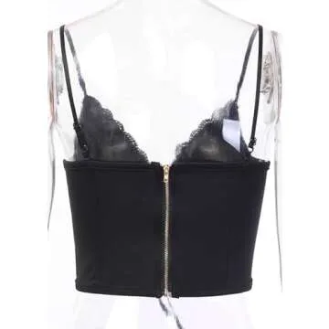 Gothic Crop Top for Bold Alternative Fashion Statement