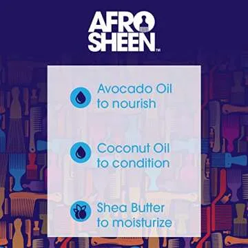 Afro Sheen Slick Back Cream Styler. Contains Shea Butter to smooth & holds. 6 Oz.