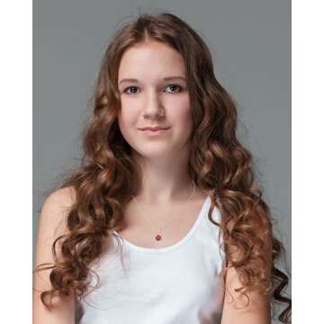 MIDDLUX Birthday Gifts for Women, Sister Birthday Gift Ideas, 30th Birthday Gifts for Her, Girlfriend Birthday Gifts, July Birthstone Necklace, Infinity Necklace, Christmas Gifts