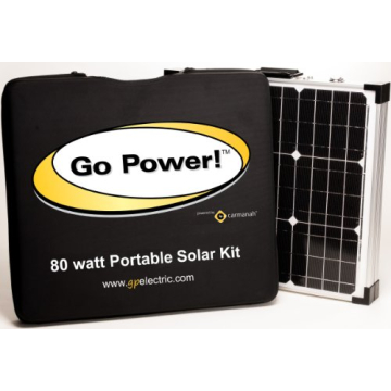 Go Power! 90W Portable Folding Solar Kit for RVs