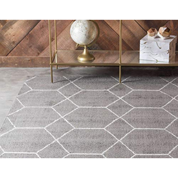 Unique Loom Trellis Area Rug - Stylish & Durable Decor