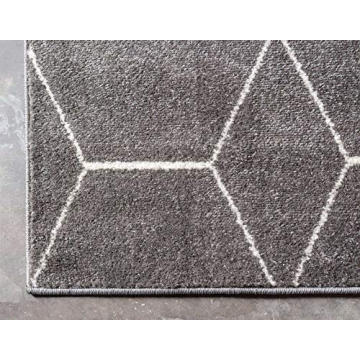 Unique Loom Trellis Area Rug - Stylish & Durable Decor