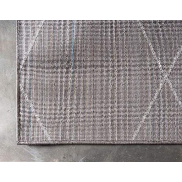 Unique Loom Trellis Area Rug - Stylish & Durable Decor