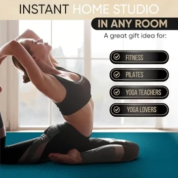 Gorilla Mats Premium Extra Large Yoga Mat for Every Workout