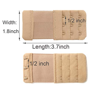 Comfortable SAMGU Women's 3 Hook Bra Extenders for All Occasions