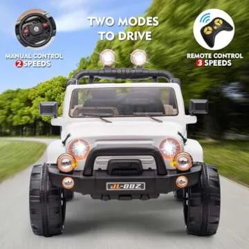 Adventure Awaits with the 2 Seater Ride On Truck