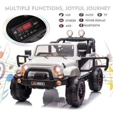 Adventure Awaits with the 2 Seater Ride On Truck