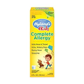 Hyland's Kids Allergy Medicine 4Kids Non-Drowsy Complete Allergy Relief Syrup