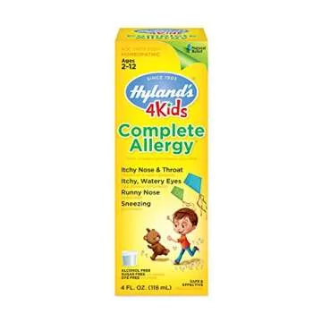 Hyland's Kids Allergy Medicine 4Kids Non-Drowsy Complete Allergy Relief Syrup