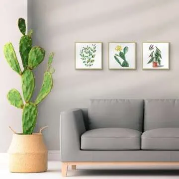 Elegant Golden State Art 12x12 Metal Picture Frames