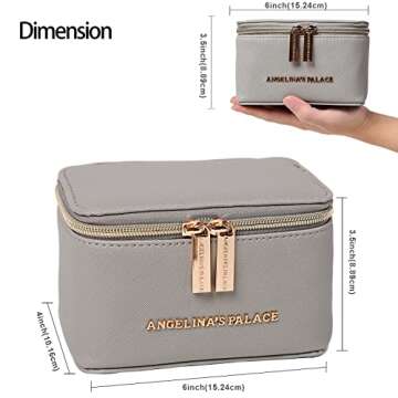 Angelina's Palace Jewelry Organizer Case for Travel and Gifts