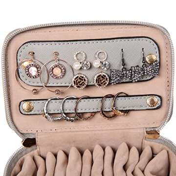 Angelina's Palace Jewelry Organizer Case for Travel and Gifts