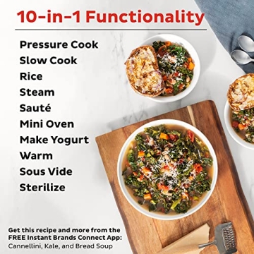 Instant Pot Pro 8 QT - 10-in-1 Kitchen Miracle