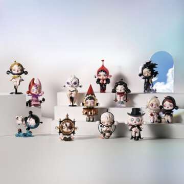 POP MART SKULLPANDA Image Of Reality Series Figures, SKULLPANDA Blind Box Figures, Random Design Act...