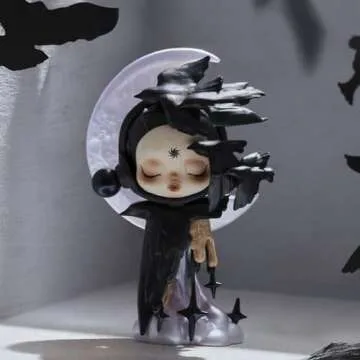 POP MART SKULLPANDA Image Of Reality Series Figures, SKULLPANDA Blind Box Figures, Random Design Action Figures Collectible Toys Home Decorations, Holiday Birthday Gifts for Girls and Boys, Single Box