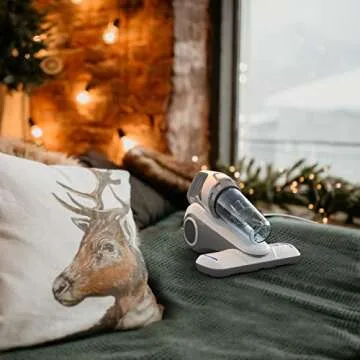 Qijun Bed Vacuum Cleaner with UV-C Light for Allergens