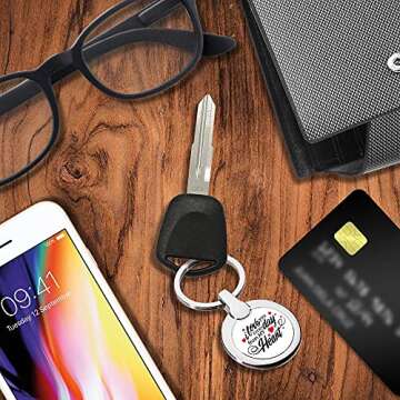 Keyless2Go Replacement for New Uncut Transponder Ignition V-Chip Car Key HD111 (2 Pack)