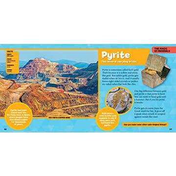 National Geographic Kids Book on Rocks, Minerals & Shells