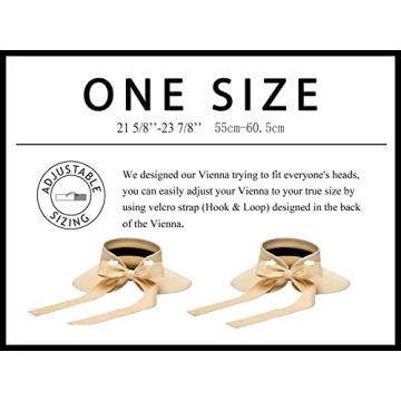 Pineapple&Star Vienna Visor Women's Summer Sun Hat