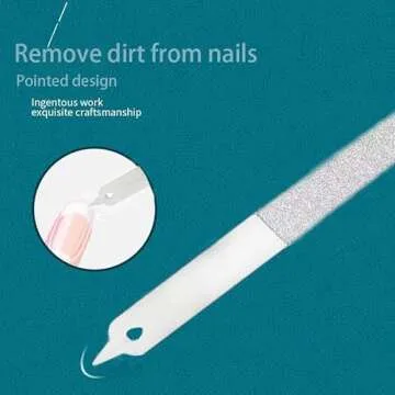 8 Diamond Dust Nail File Set - Professional Quality