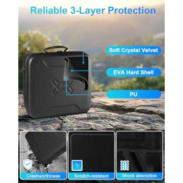 Mwin Starlink Mini Case - Lightweight Travel Protection