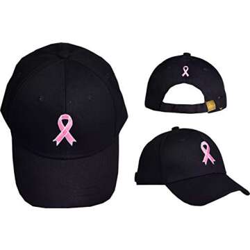 MEANT2TOBE Breast Cancer Gifts for Women - Breast Cancer Awareness Accessories - Socks, Bracelets, Cap -Fight Cancer Gift Package