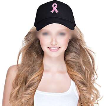 MEANT2TOBE Breast Cancer Gifts for Women - Breast Cancer Awareness Accessories - Socks, Bracelets, Cap -Fight Cancer Gift Package