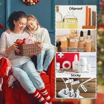 Cute MUNBYN Penguin Label Maker – Efficient Organizer