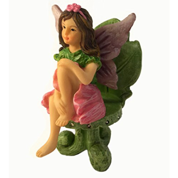 GlitZGlam Miniature Fairy Garden Furniture Set for Kids