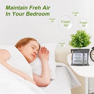 Bamboo Charcoal Air Purifying Bag 8 Pack Odor Eliminator