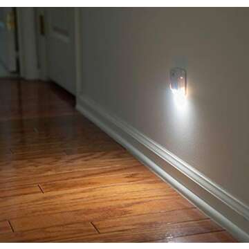 Sensor Brite Wireless Motion-Sensing Path/Step LED Light, Stick Anywhere, Battery-Operated Night Light (2 Pack)