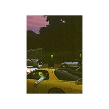 Inked and Screened JACKBOYS & Travis Scott Art Music Album Poster HD Print, 24x36