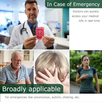 HoHpHq Emergency Contact Card 12 Pack with 10 Card Sleeves - Child ID Card for Car Seat Safety Stickers and Backpack Tags for Kids - Life Alert for Travel,Camping,Medical Fokder,Daycare Essential