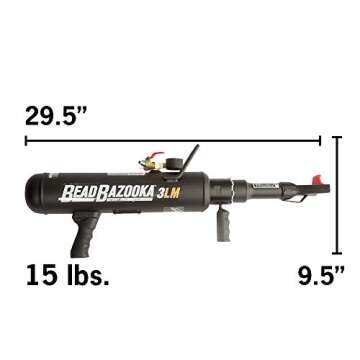 Gaither Bead Bazooka BB3LM - Professional Automotive Tools, Bead Seater Blaster Tool with MIS Lever Release, Tire Inflator for Passenger Vehicles and ATV’s, 3 Liter