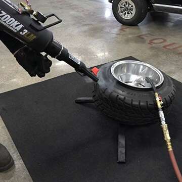 Gaither Bead Bazooka BB3LM - Professional Automotive Tools, Bead Seater Blaster Tool with MIS Lever Release, Tire Inflator for Passenger Vehicles and ATV’s, 3 Liter