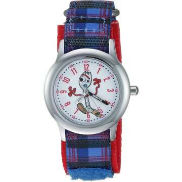 Disney Toy Story Kids' Stainless Steel Time Teacher Watch - Fun and Functional
