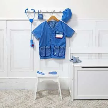 Veterinarian Role Play Costume Set for Kids - 9 Pcs