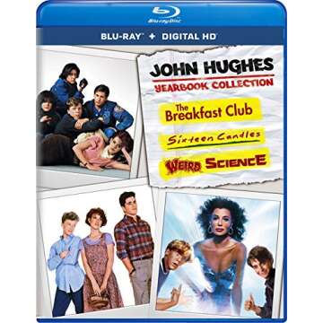John Hughes Yearbook Collection - Blu-ray + Digital: Ultimate 80s Film Experience