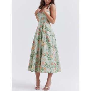 Melliflo Sleeveless V Neck Maxi Dress - Summer Elegance