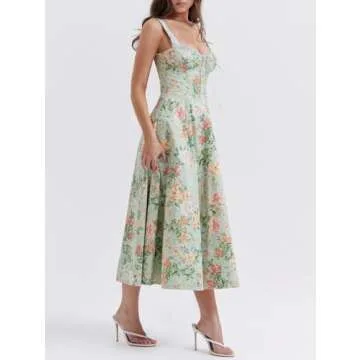 Melliflo Sleeveless V Neck Maxi Dress - Summer Elegance