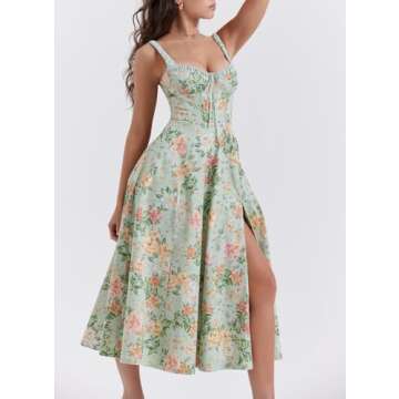 Melliflo Sleeveless V Neck Maxi Dress - Summer Elegance