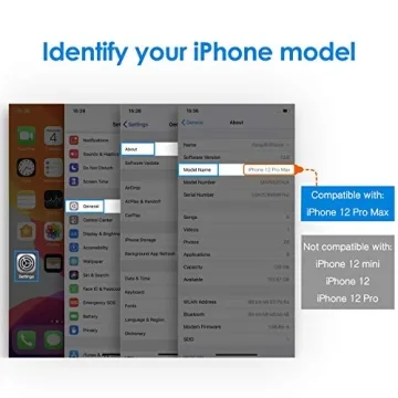 JETech Privacy Screen Protector for iPhone 12 Pro Max