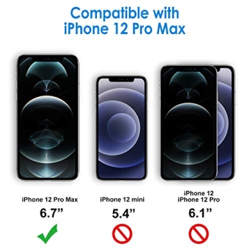 JETech Privacy Screen Protector for iPhone 12 Pro Max