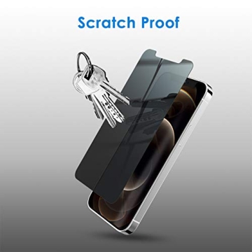 JETech Privacy Screen Protector for iPhone 12 Pro Max