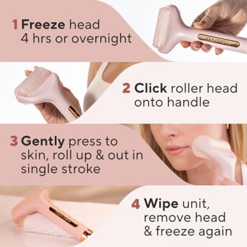 Flawless Ice Roller for Soothing Facial Massage & Skin Rejuvenation