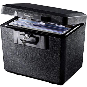SentrySafe Fireproof Document Box Key Lock Secure Files
